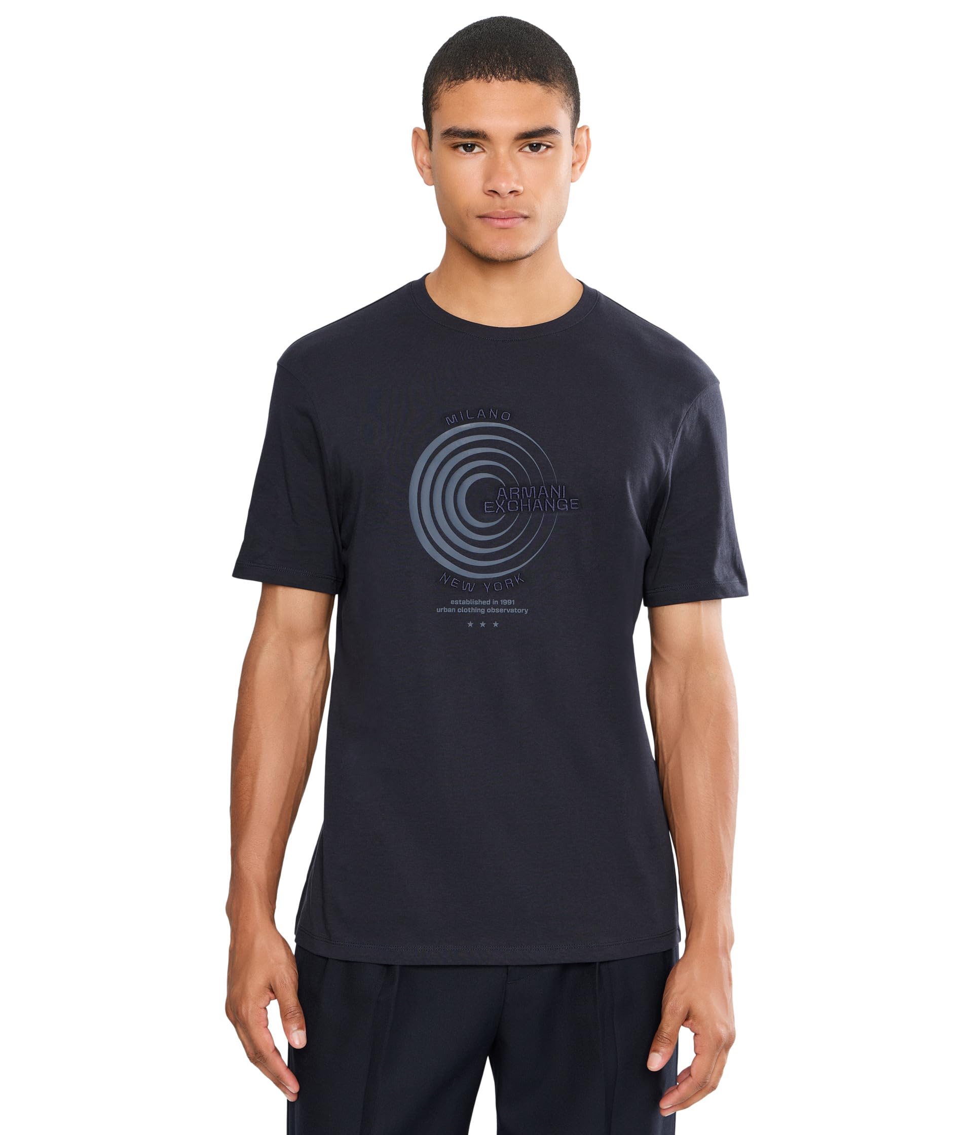 Мужская футболка Short Sleeve Circle Graphic Tee