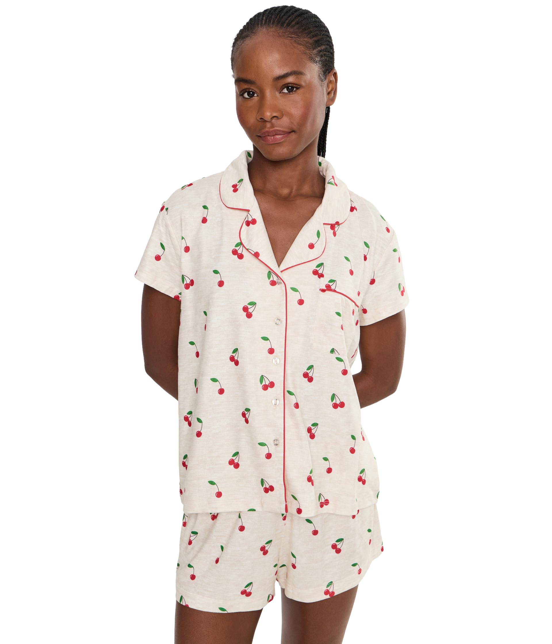 Flora Pllow Soft Shorts Set
