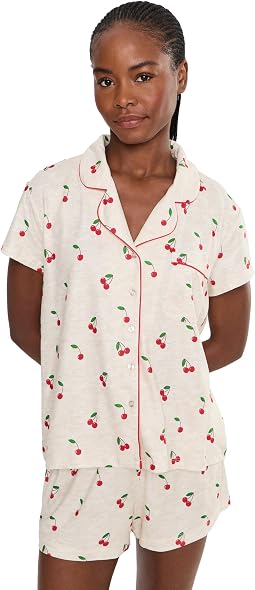 Flora Pllow Soft Shorts Set