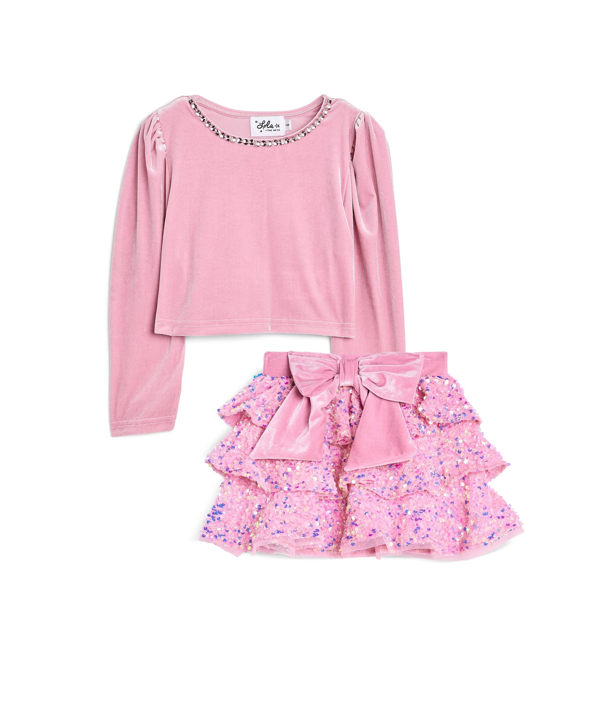 Stardust Velvet Party Set (Toddler/Little Kid/Big Kid)
