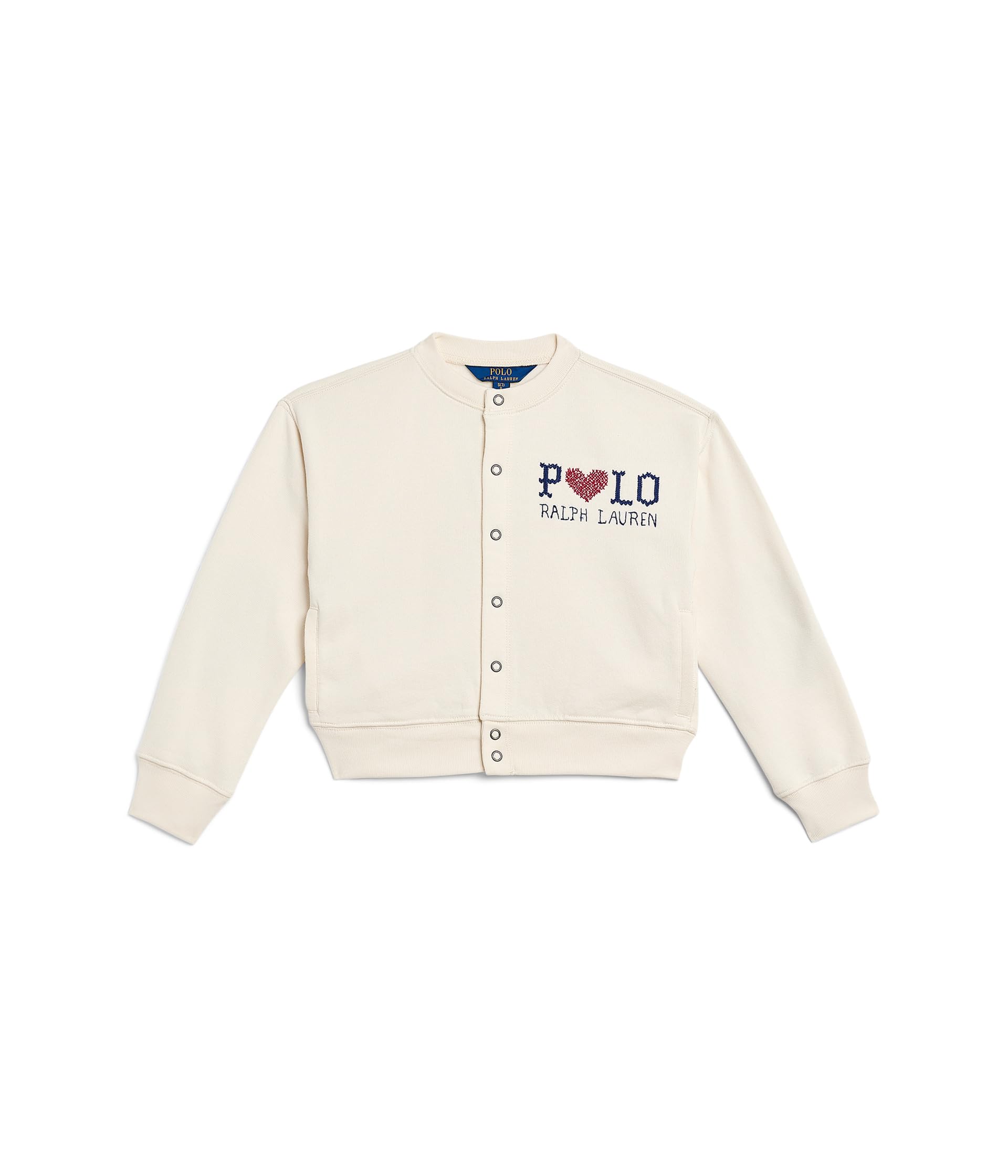 Logo Fleece Cardigan (Big Kid)