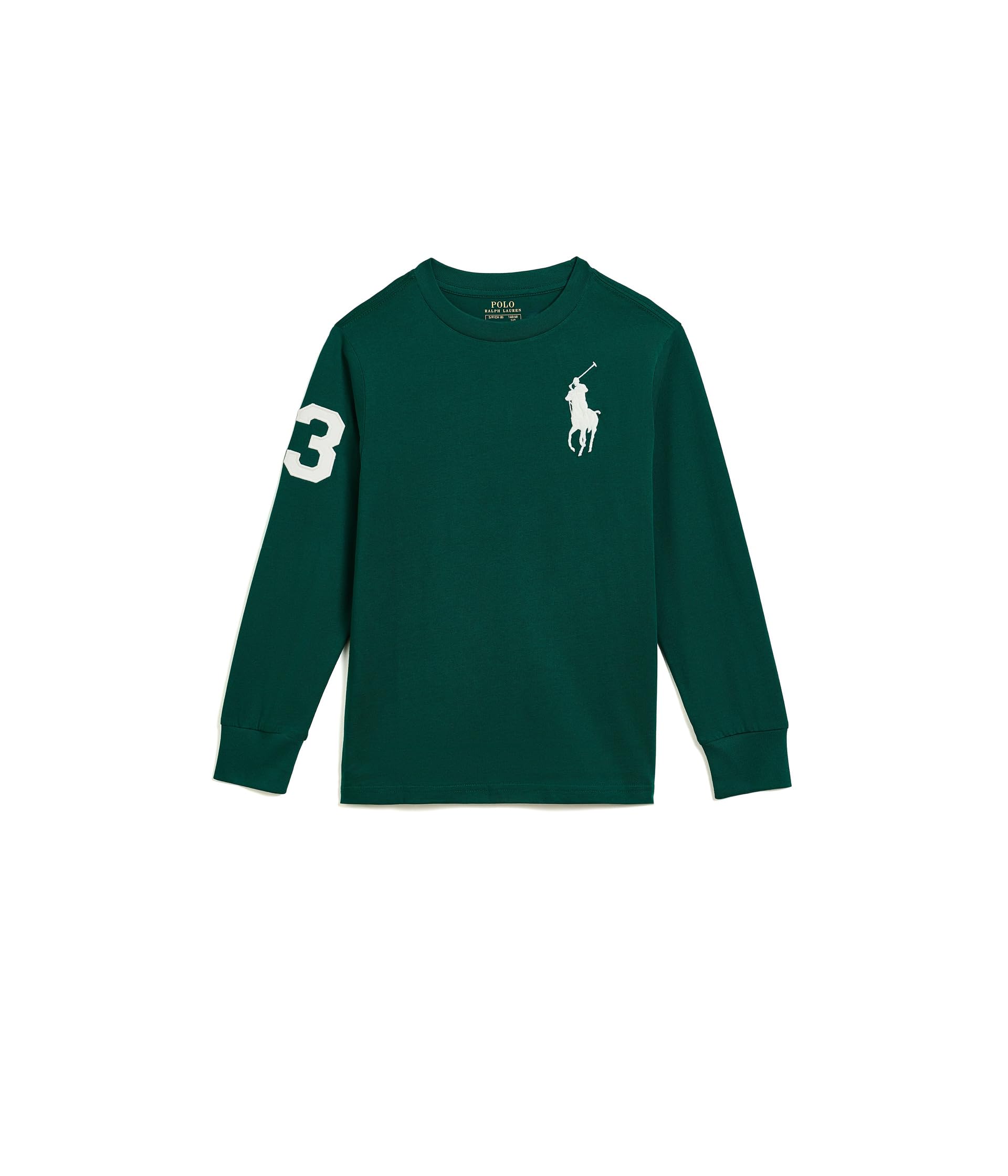 Big Pony Cotton Long Sleeve Tee (Big Kid)