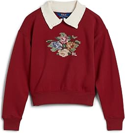 Свитшот с воротником Collared Fleece Sweatshirt (старшие дети)