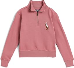 Пуловер из флиса с воротником 3/4 Zip (для детей старшего возраста)