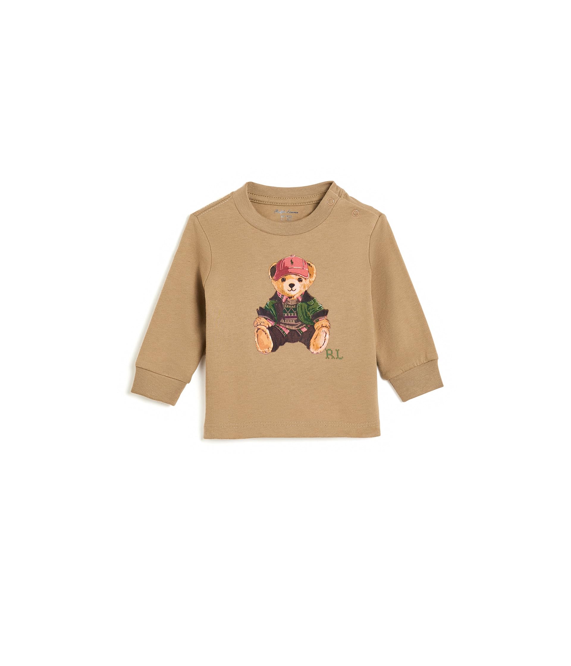 Футболка из хлопкового джерси с медведем Polo (Младенец)