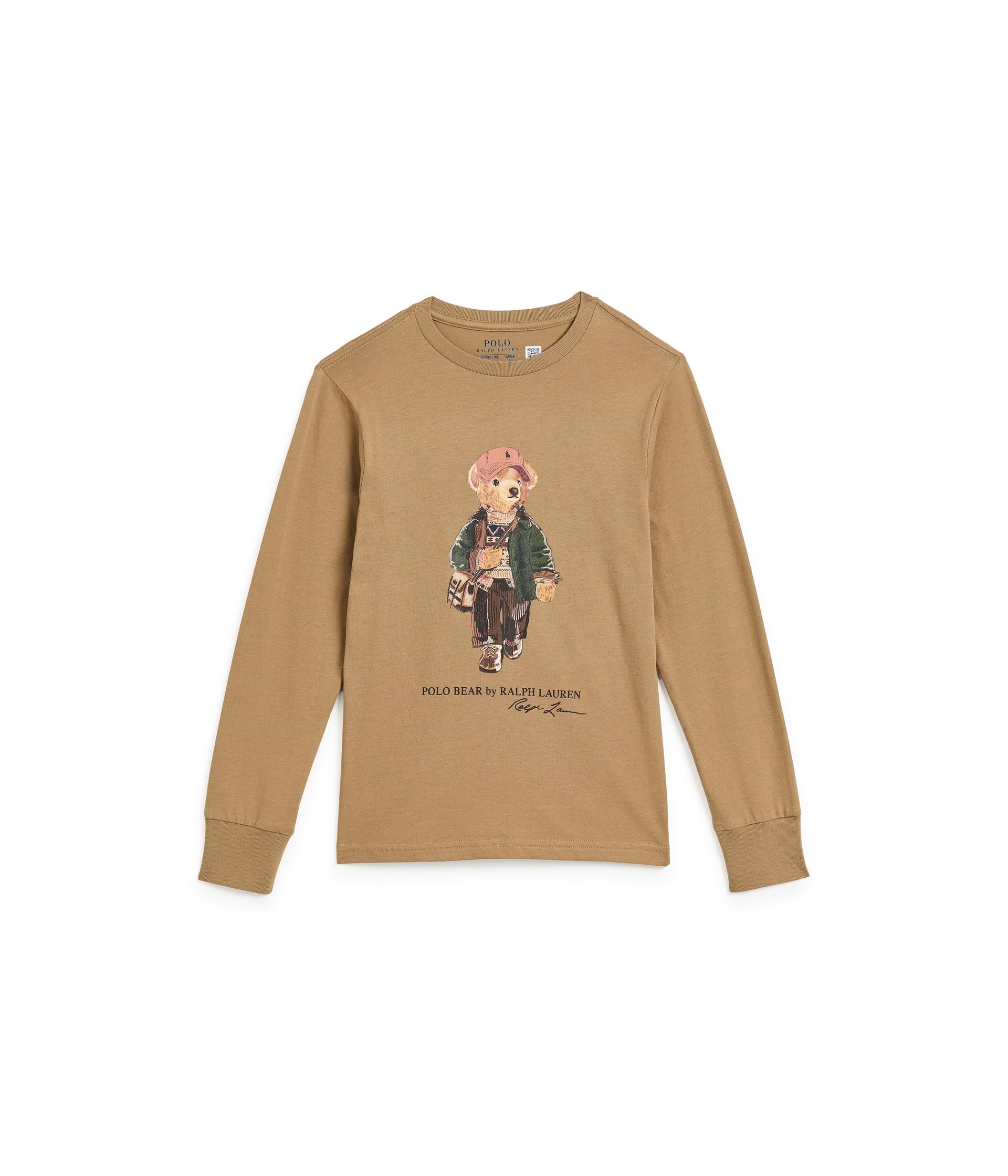 Polo Bear Cotton Jersey Tee (Big Kid)