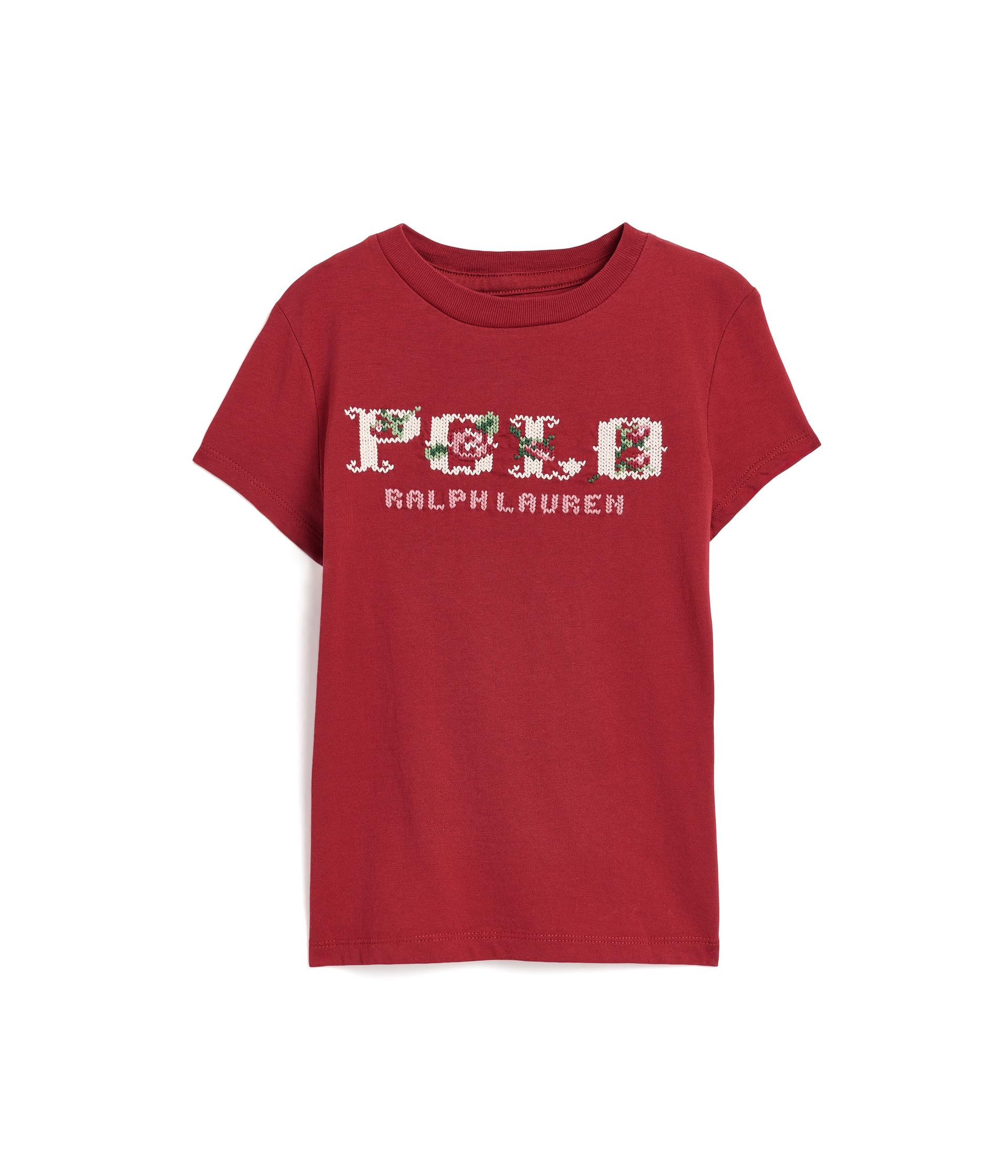 Logo Cotton Jersey Tee (Toddler/Little Kid)