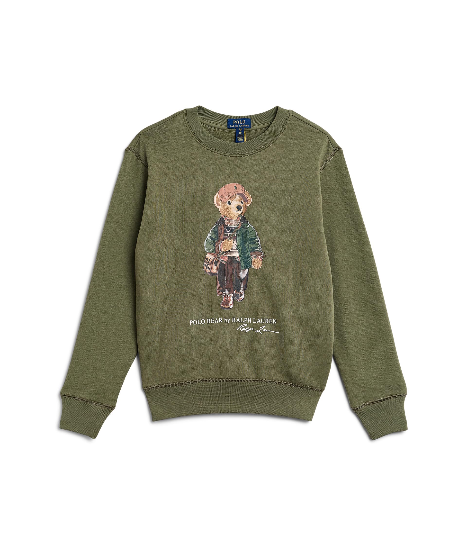 Polo Bear Fleece Sweatshirt (Big Kid)