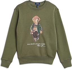 Polo Ralph Lauren Kids детский флисовый свитшот с медведем поло беар (подросток)