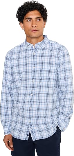 Рубашка из островного хлопка в клетку Sandstone Plaid