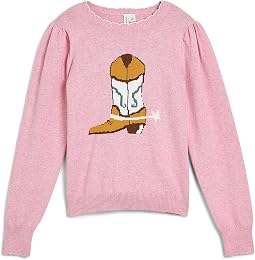 Cowboy Boot Intarsia Sweater (Toddler/Little Kid/Big Kid)