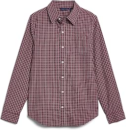 Plaid Poplin Button-Down Shirt (Toddler/Little Kid/Big Kid)