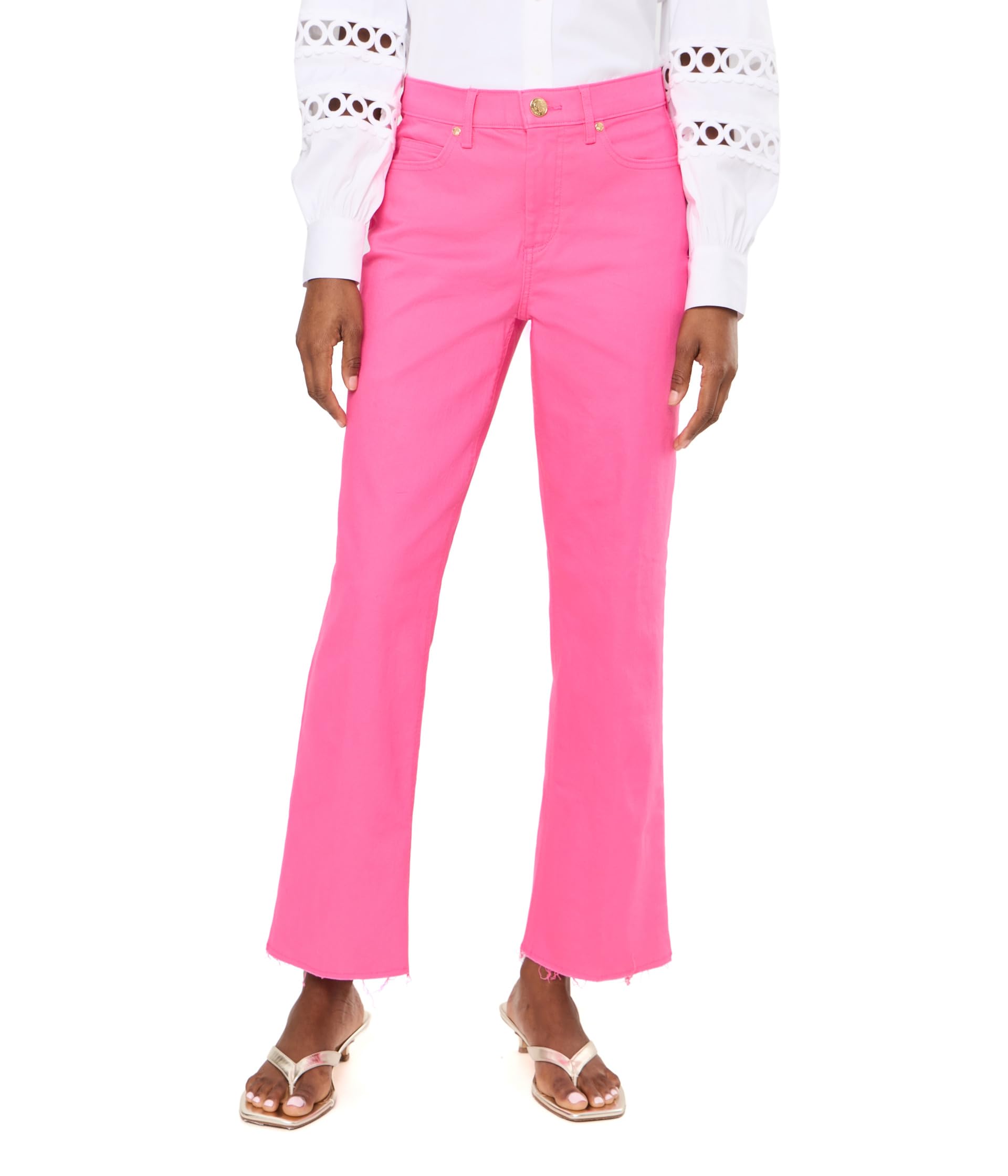 Джинсы Lindessa High-Rise Crop