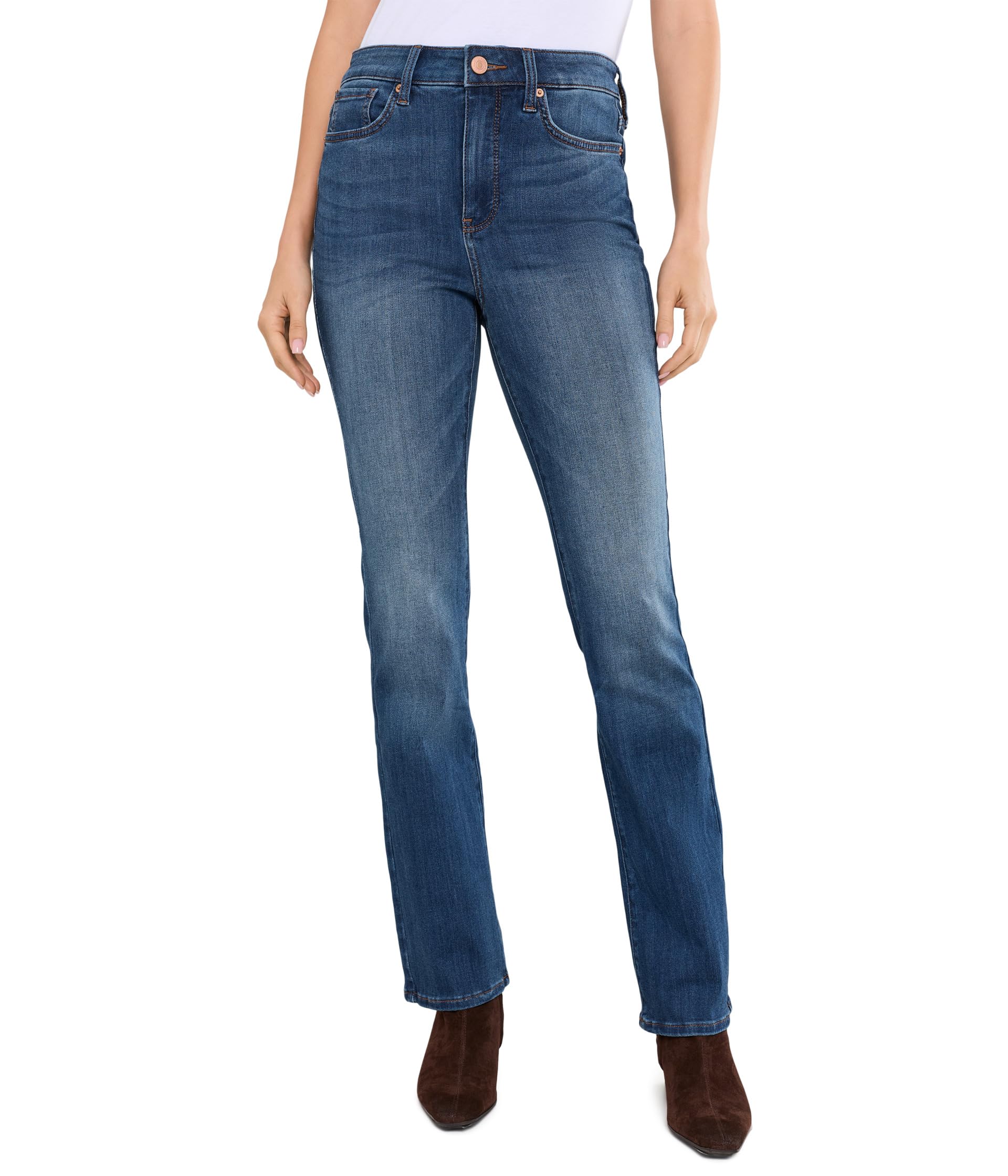 High-Rise Billie Mini Bootcut Jeans