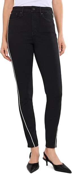 Джинсы High-Rise Ami Skinny Contour Piping