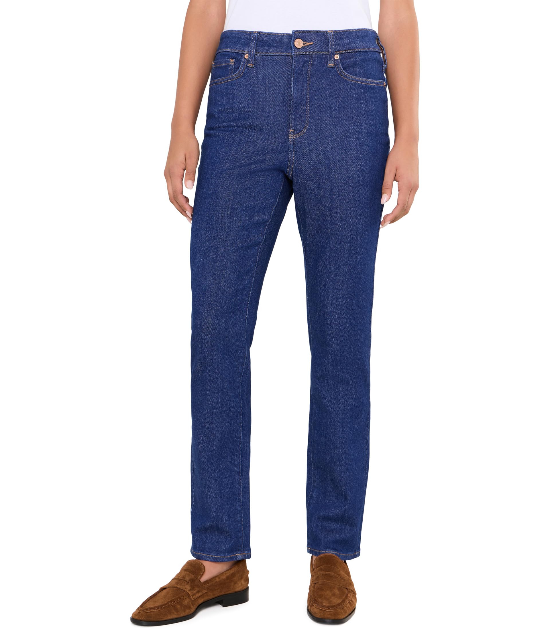 Джинсы Slim Straight с высокой посадкой Sheri