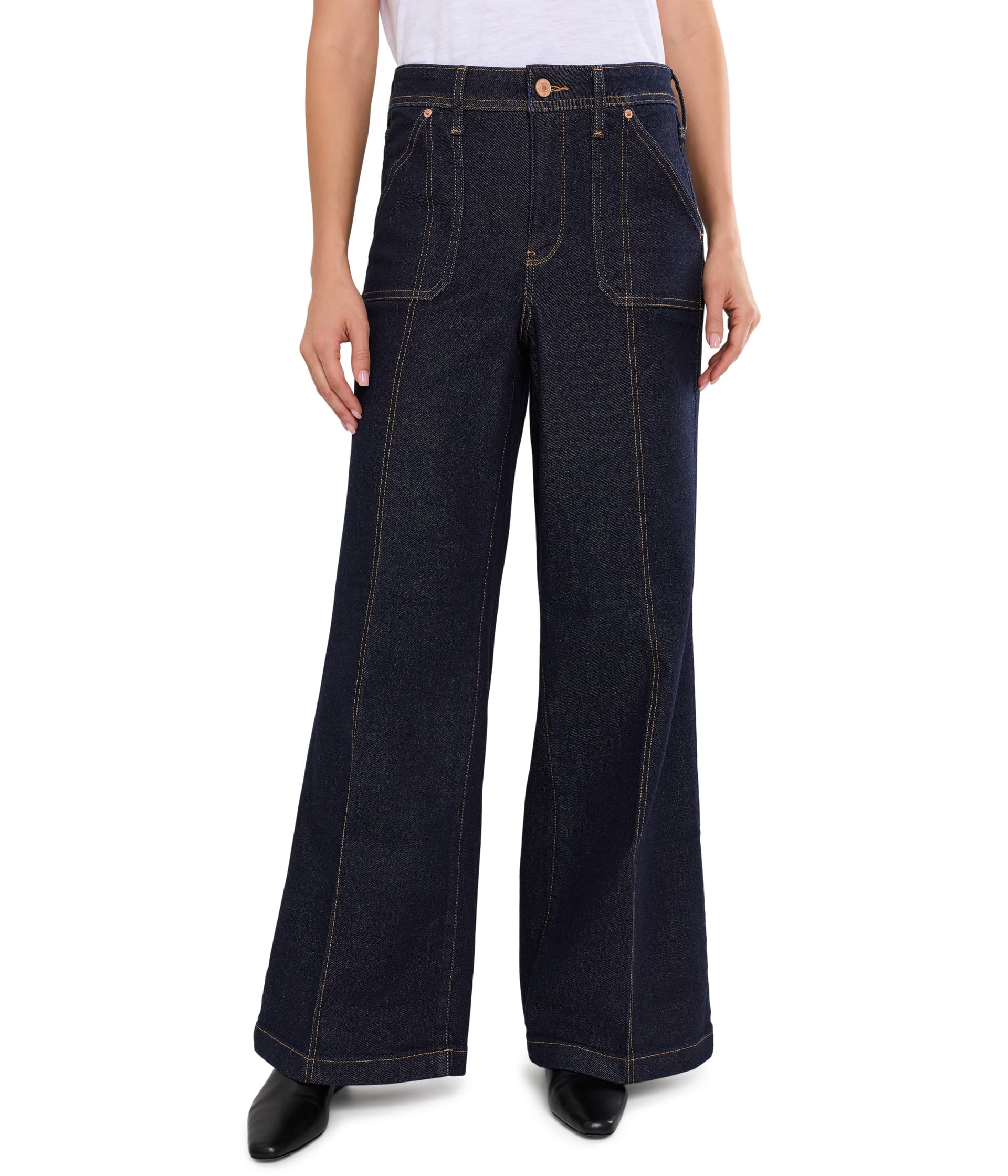Mia Palazzo Utility Pocket джинсы