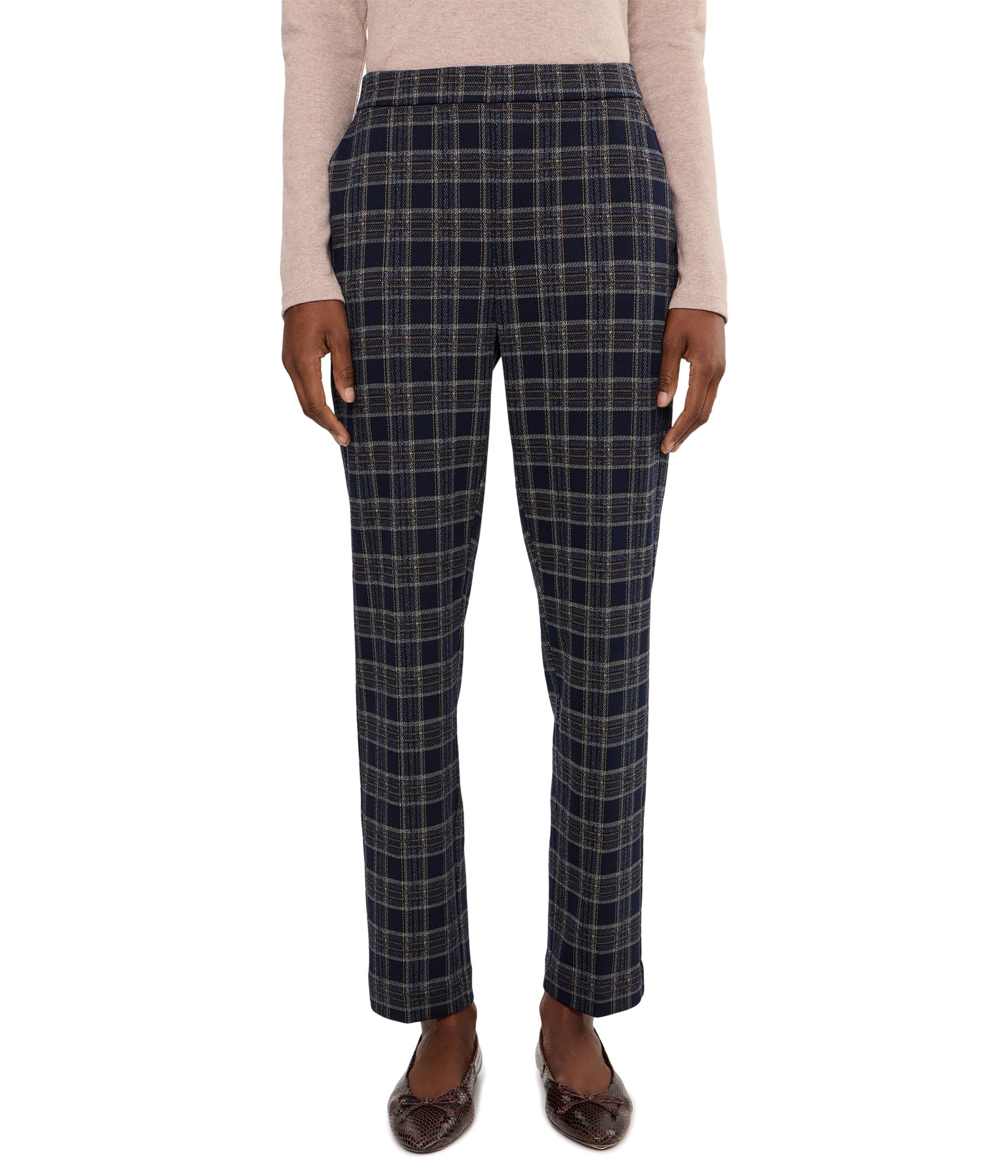 Mid-Rise Kayla Pull-On Trousers