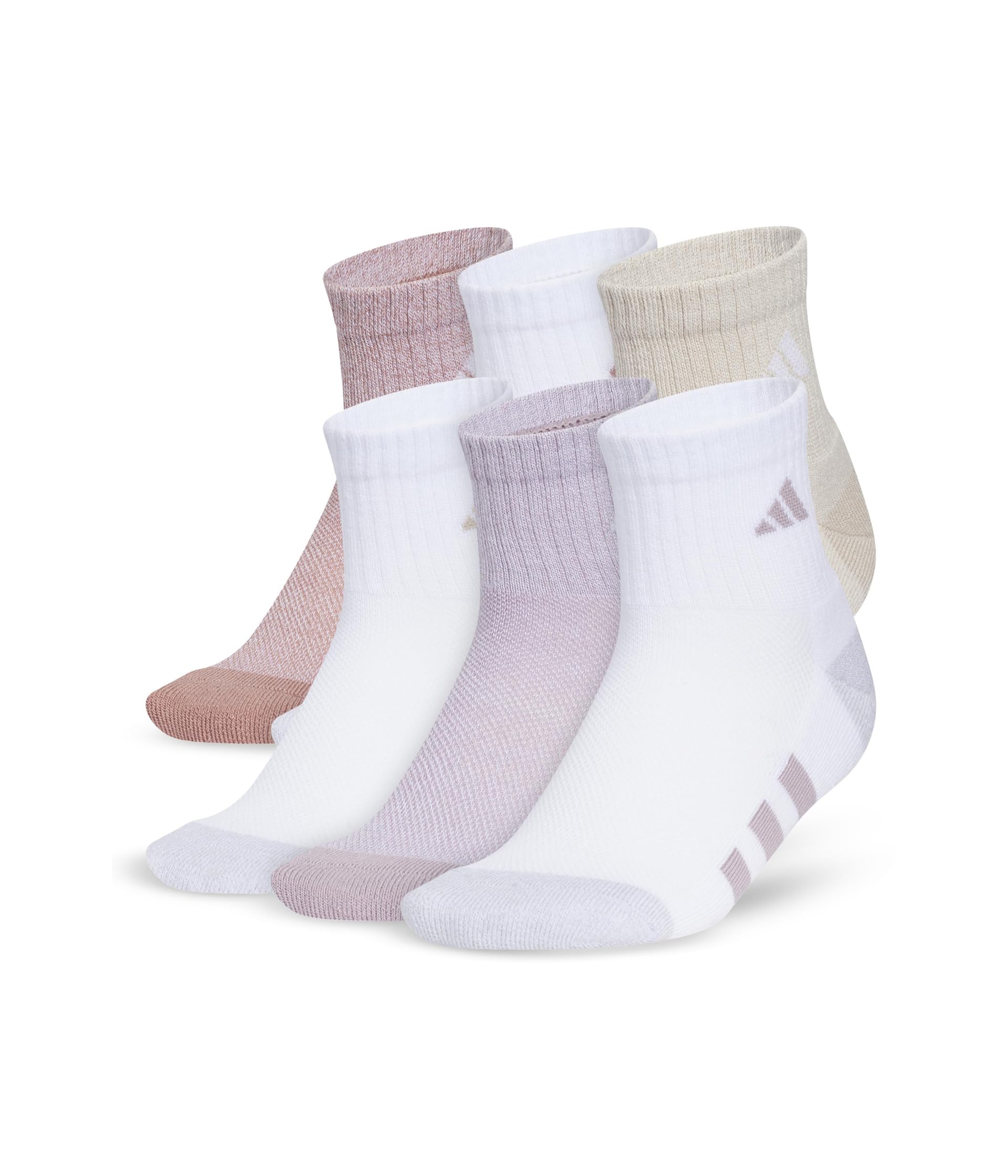 Носки Athletic Cushioned 6-Pack Quarter (ребенок младшего возраста/ребенок старшего возраста/взрослый)