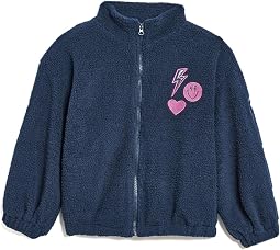 Power Love Teddy Bear Sharpa Puffer Jacket (Toddler/Little Kid/Big Kid)