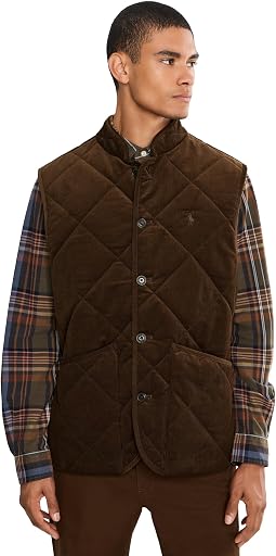 Мужской вельветовый жилет Polo Ralph Lauren Wale Corduroy Woven Vest