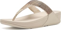 Lulu Ombre Crystal Toe-Post Sandals