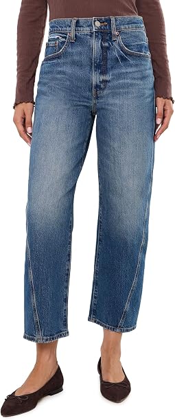 Westward High-Rise Seamed Barrel in Authentic