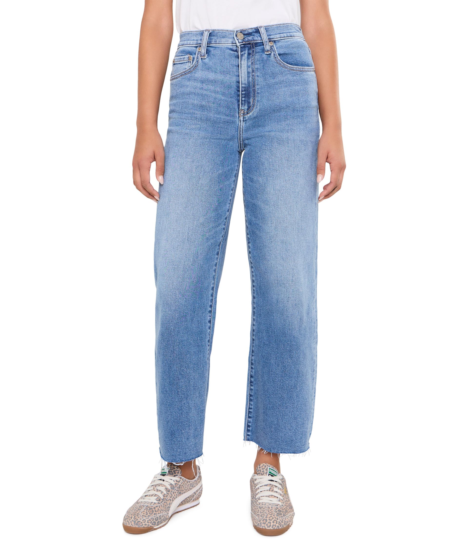 Плеер High-Rise Wide Ankle в Wavy