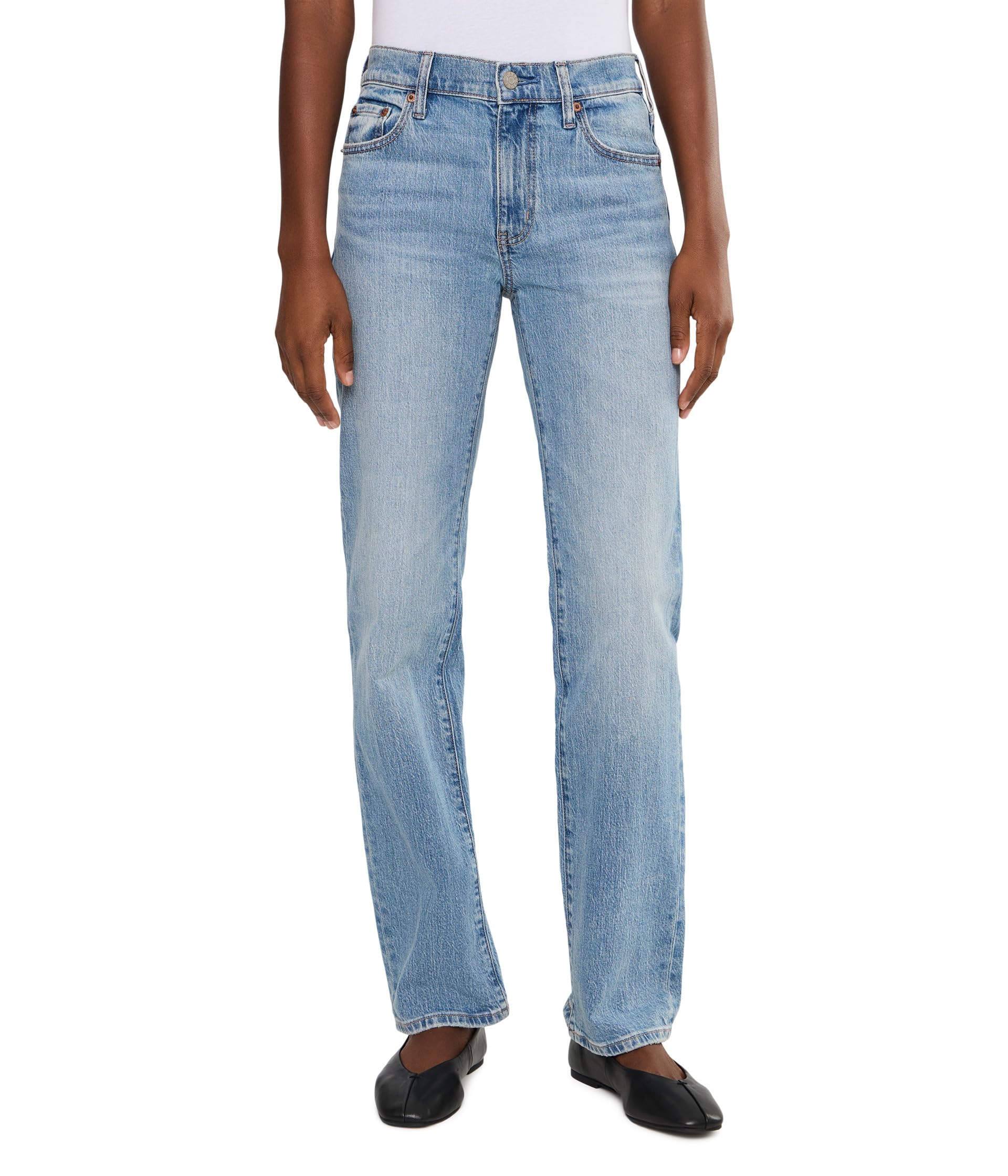 Rebel Mid-Rise Slim Straight in On Repeat