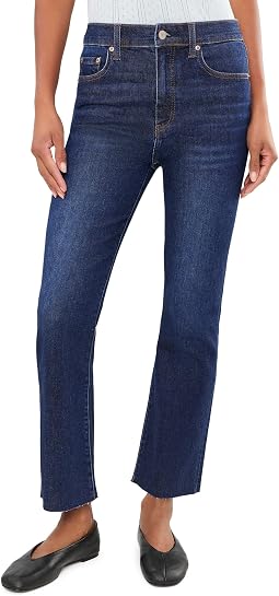 Shy Girl High-Rise Crop Flare in Serene