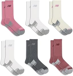 Performance Cushioned 6 пар носков в облипку