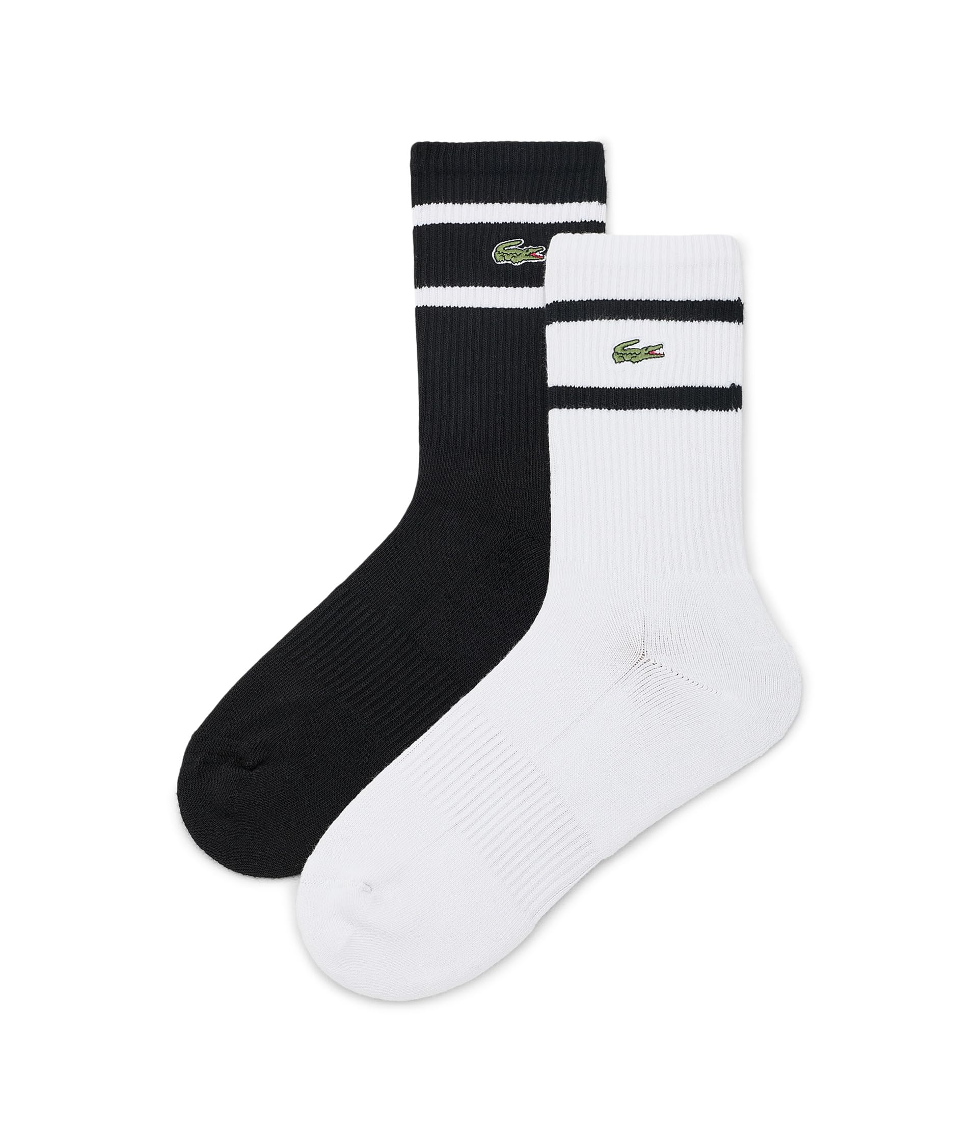 2-Pack Classic Striped Crew Socks