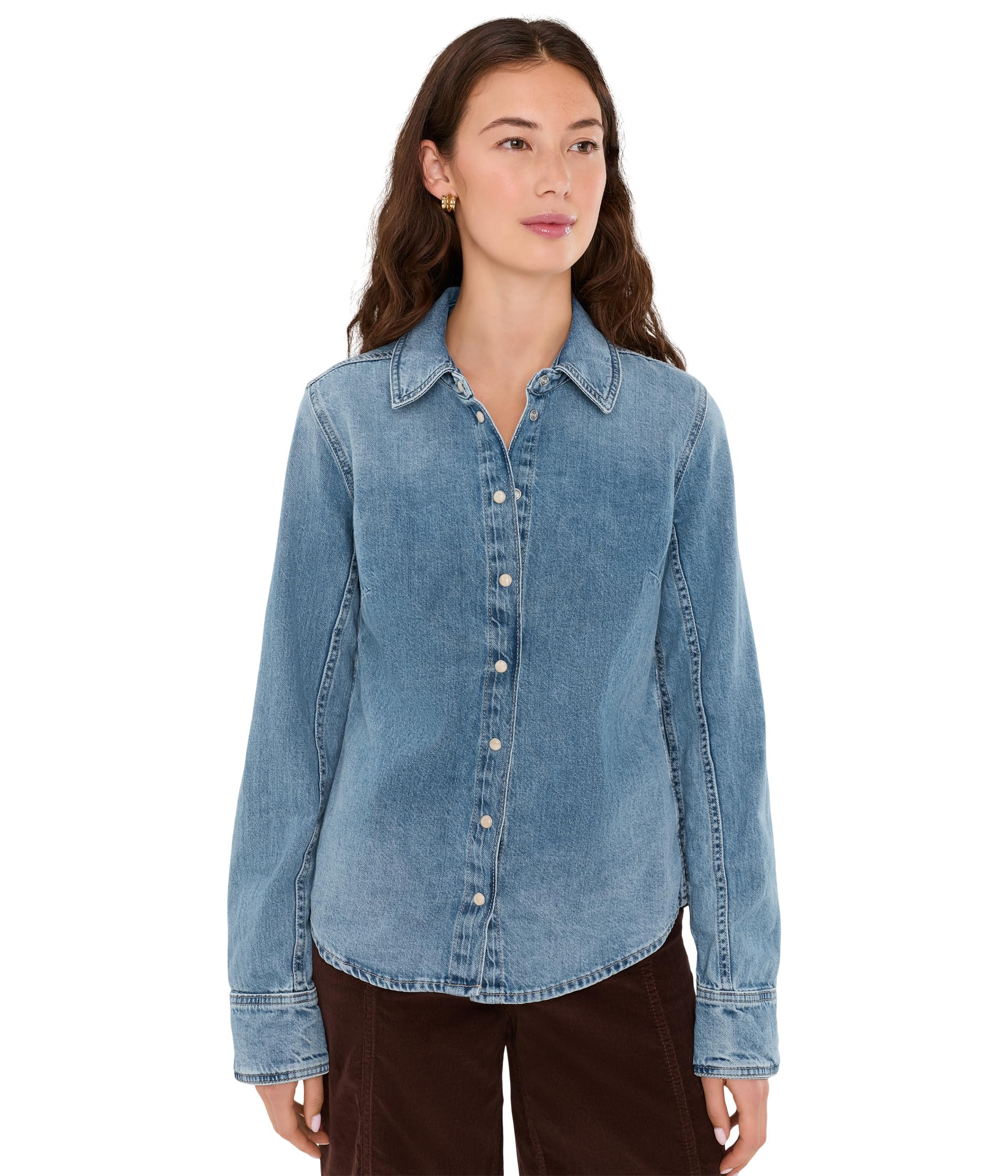 Джинсовая блузка Benny Slim от Free People