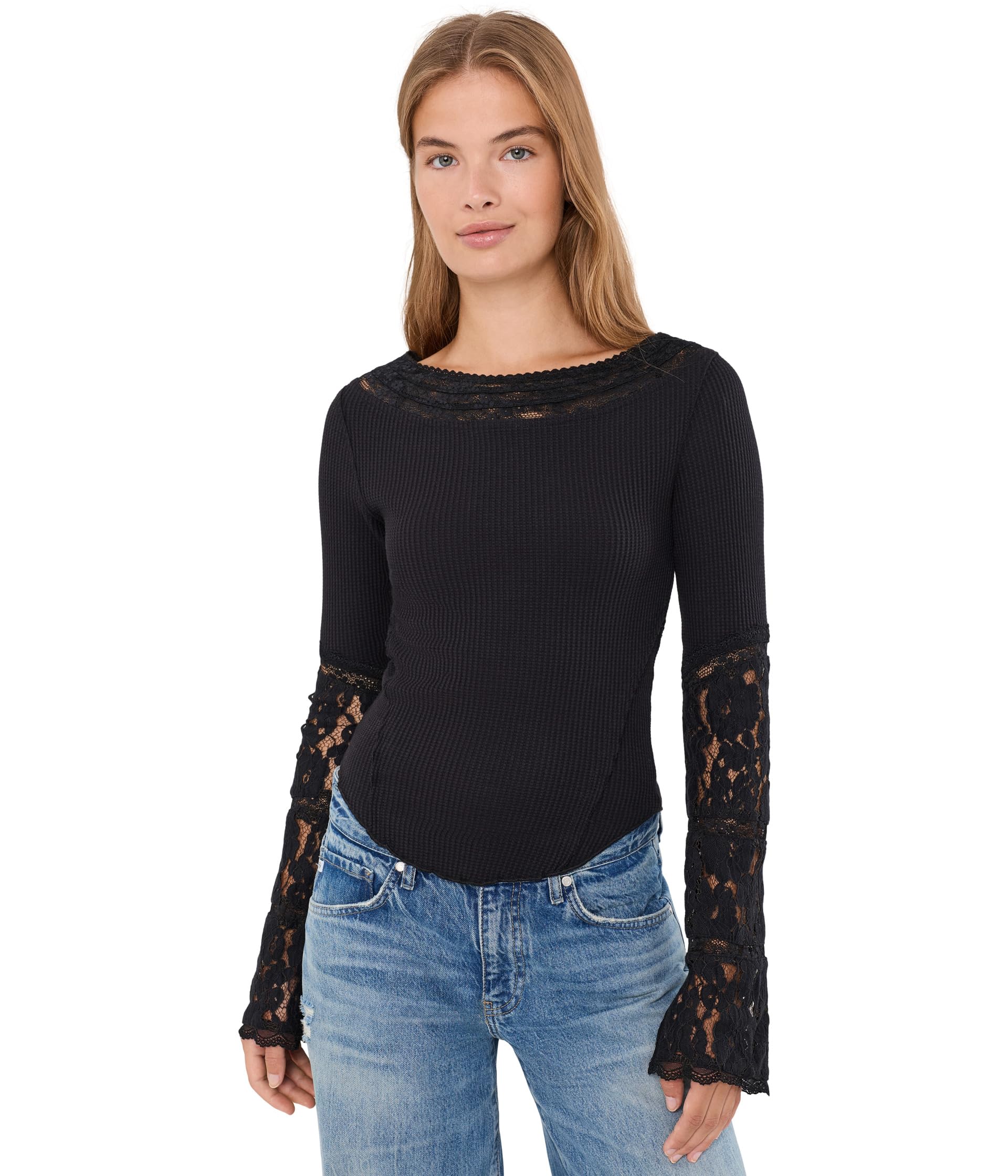 Amber Lace Cuff топ