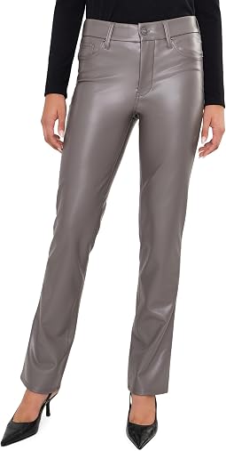 Faux Leather прямые брюки Marilyn
