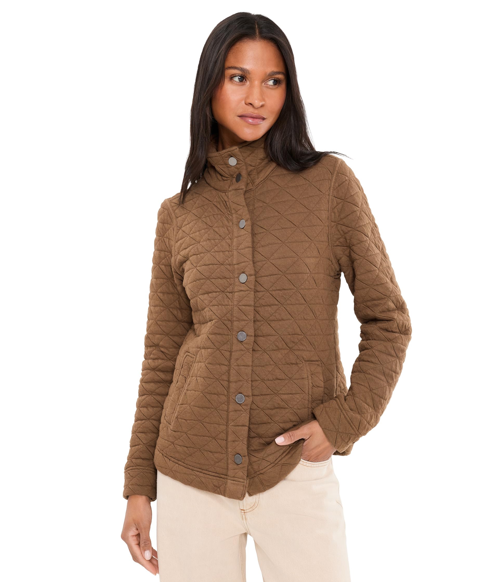 Quilted Femme Knit Jacket