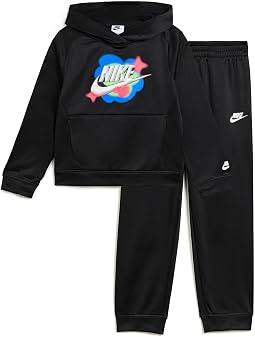 Комплект из худи и брюк Dri-FIT (Маленький ребенок)