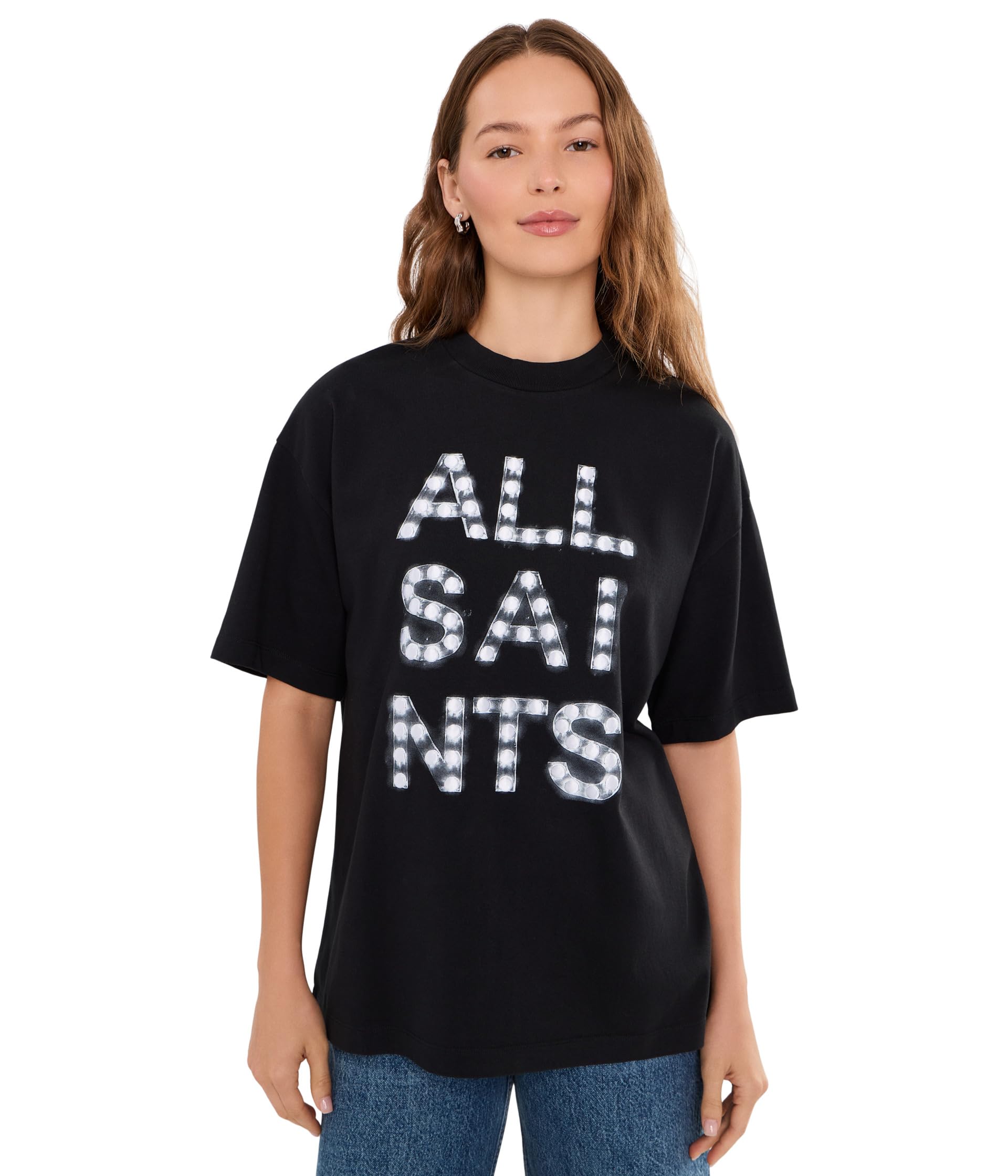 Футболка AllSaints Neon Etta Tee