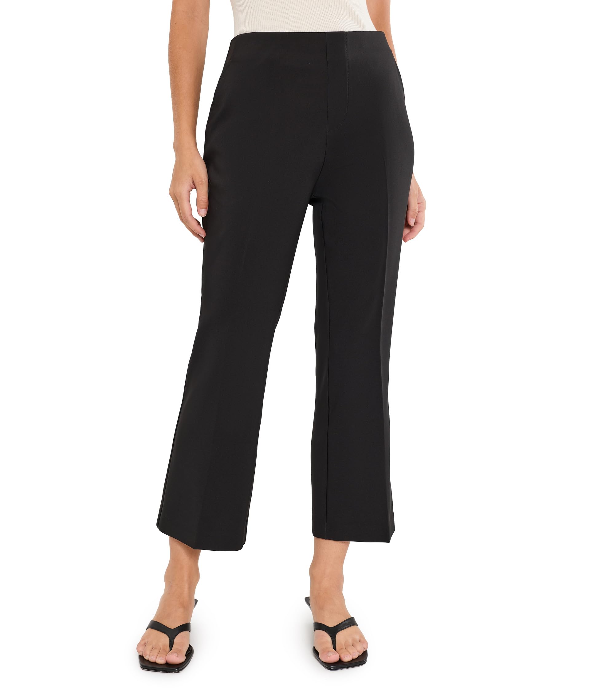 Petite 28' Plaza Demi Boot Sleek Stretch Pants