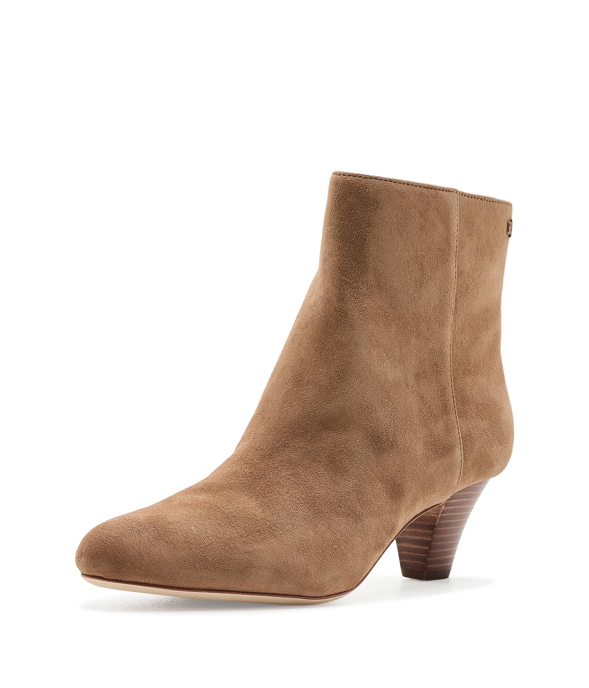 Emersyn Suede Bootie Heels