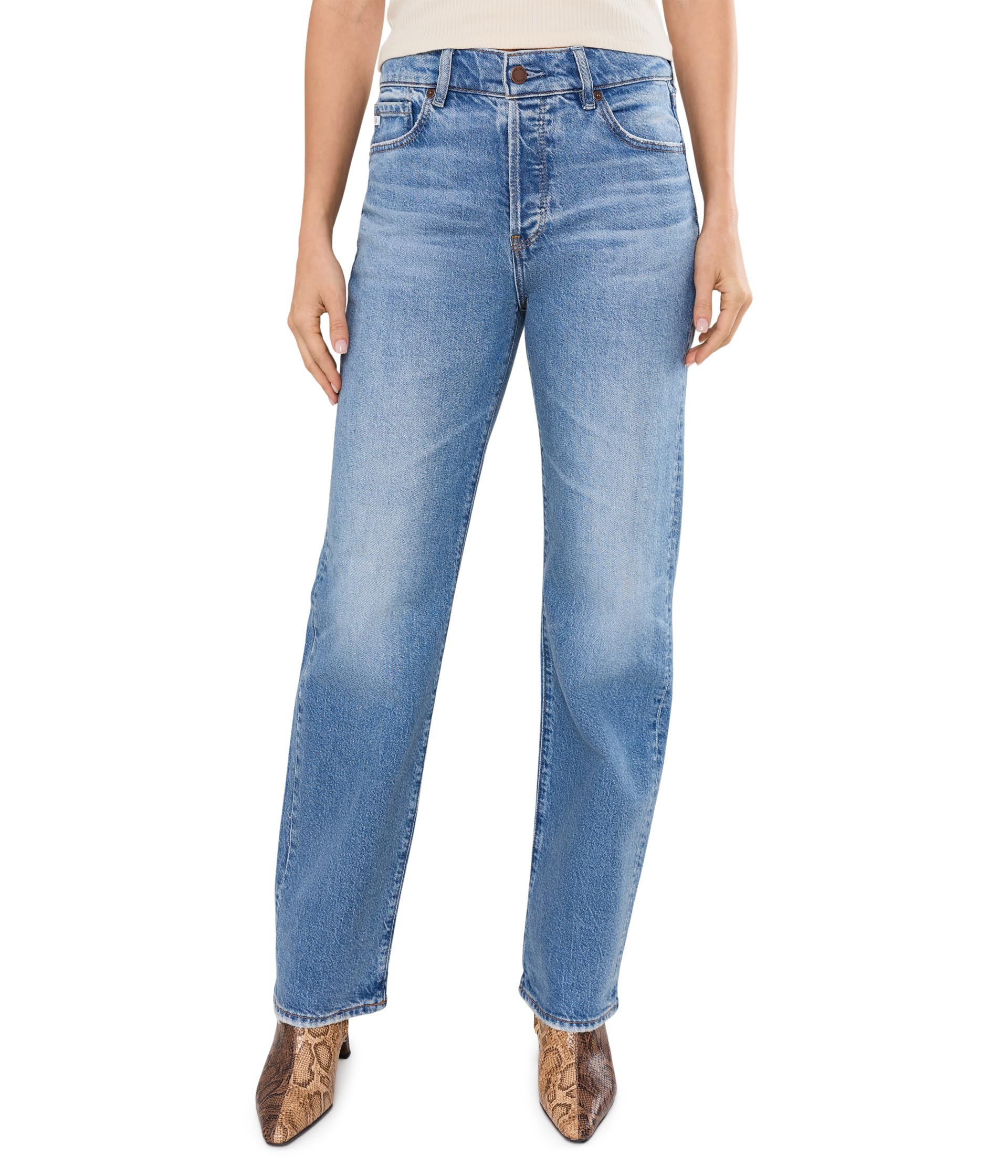 Sydney High-Rise Stovepipe Jeans