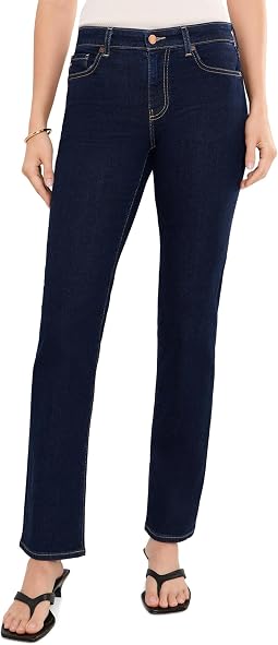 Sandra Low-Rise Straight Jeans