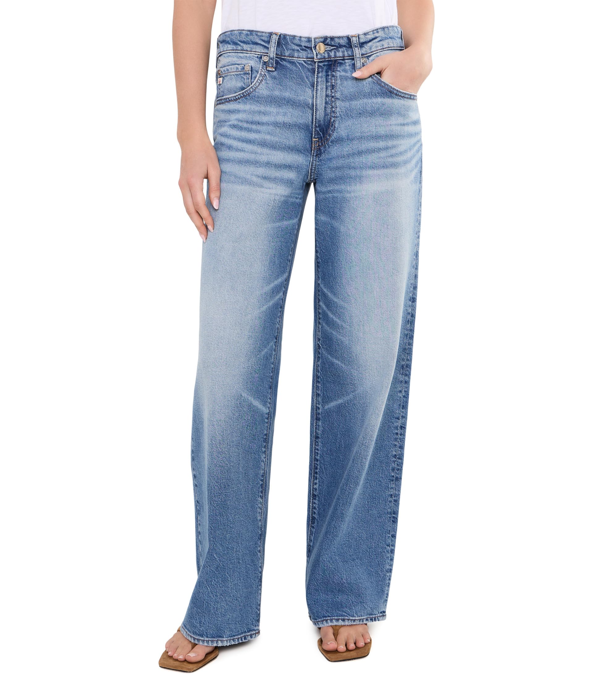 Джинсы Adria Low-Rise Wide Leg