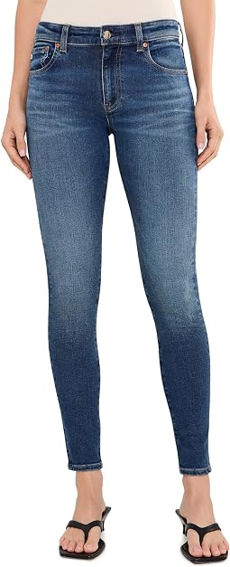 Джинсы AG Jeans Farrah Mid-Rise Skinny