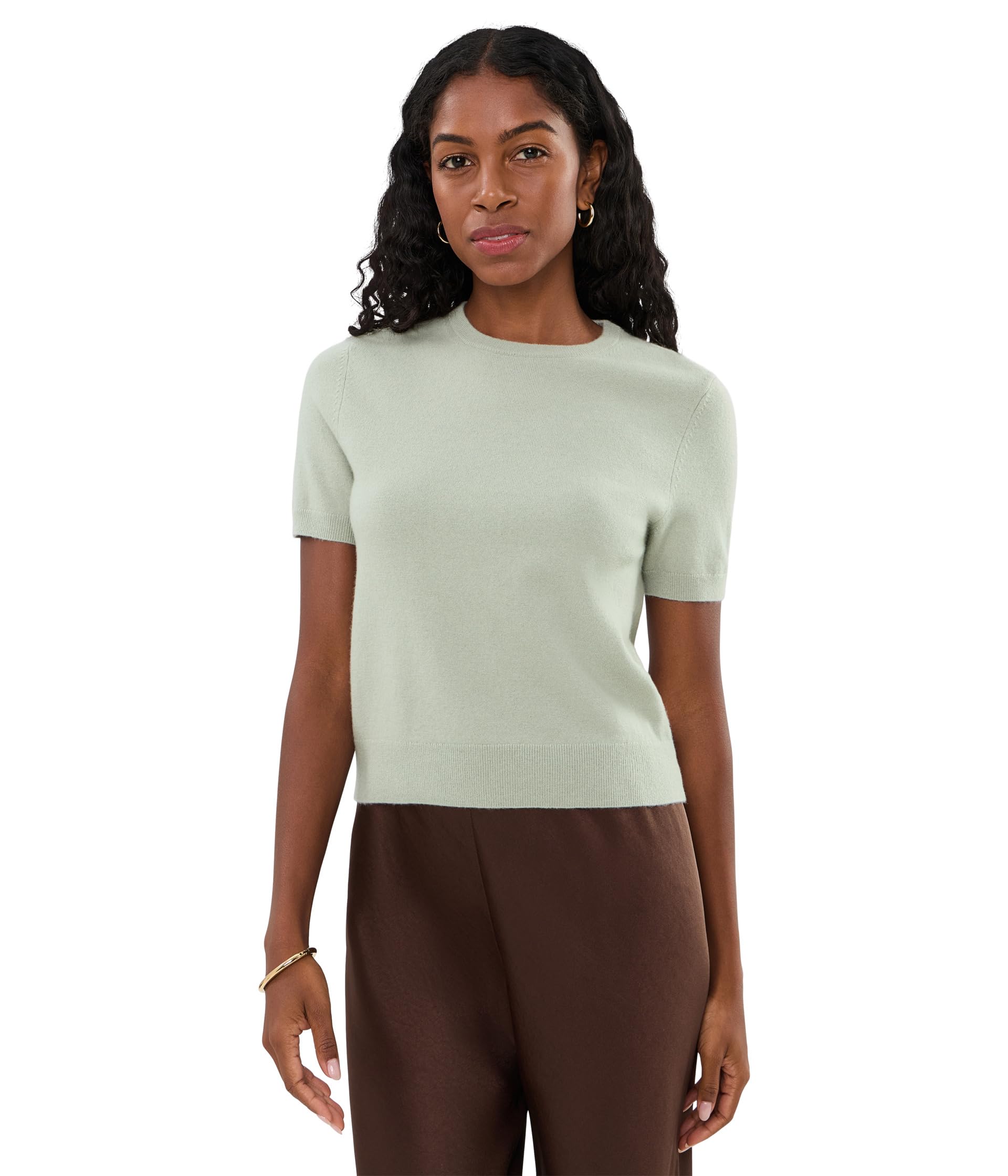 Relaxed Short Sleeve Crew