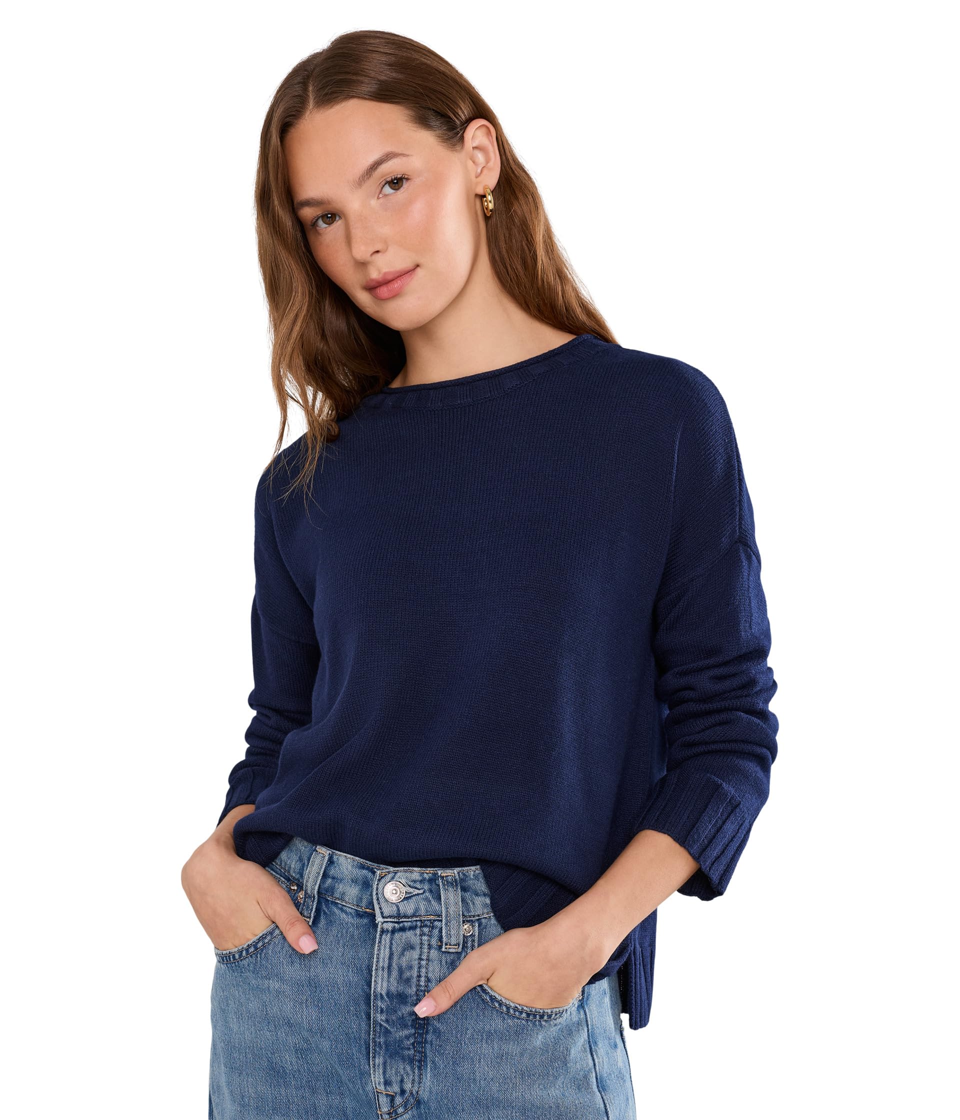 Roll Neck Crew Sweater