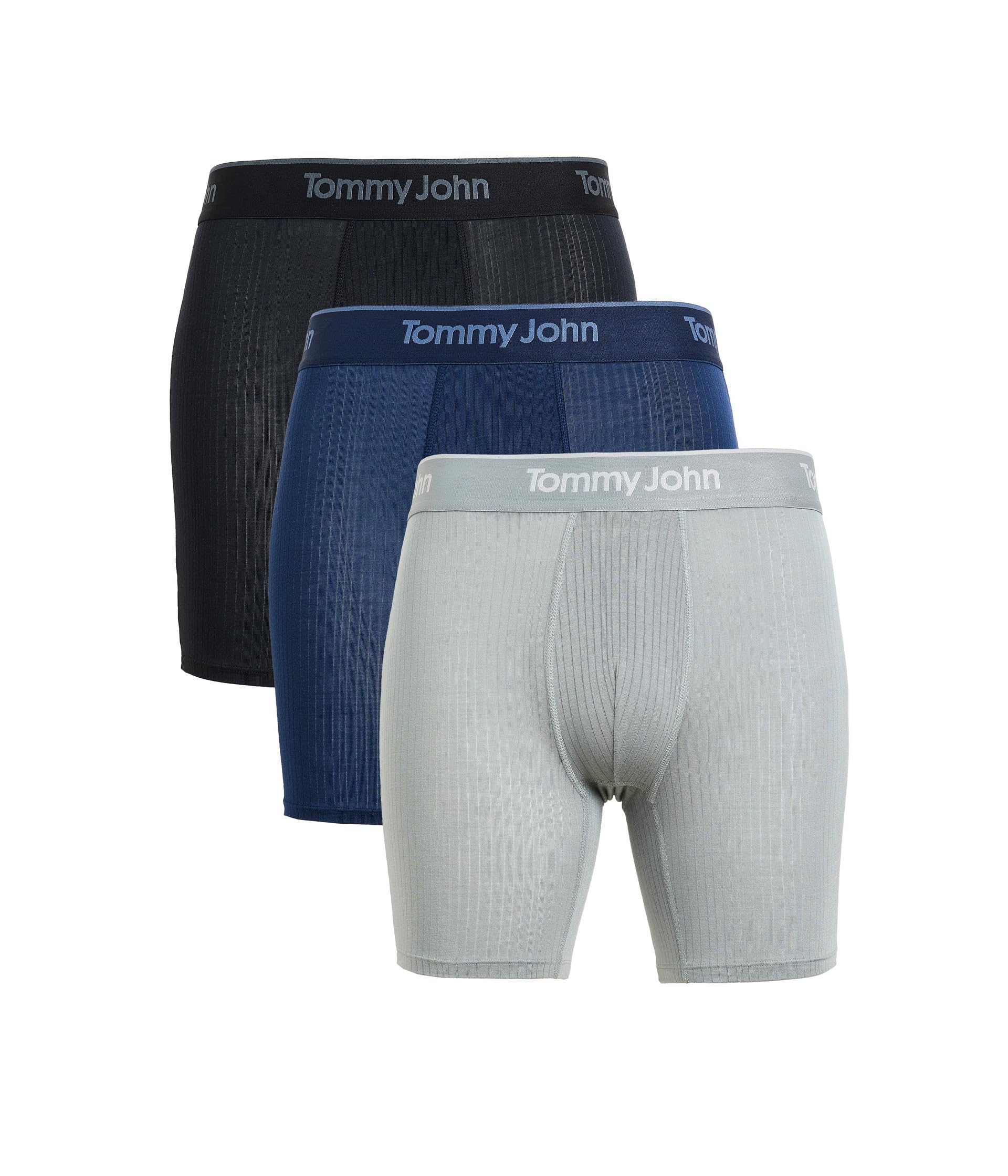 Luxe Rib 6" Boxer Briefs 3-Pack