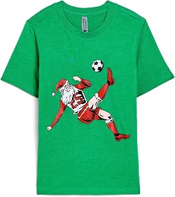 Soccer Short Sleeve T-Shirt - Soccer Santa (Little Kid/Big Kid)
