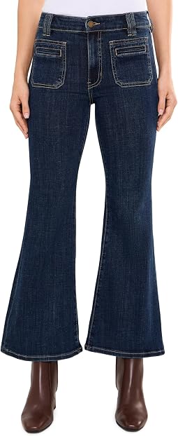Mid-Rise Hannah Flare with Vintage Back Pockets