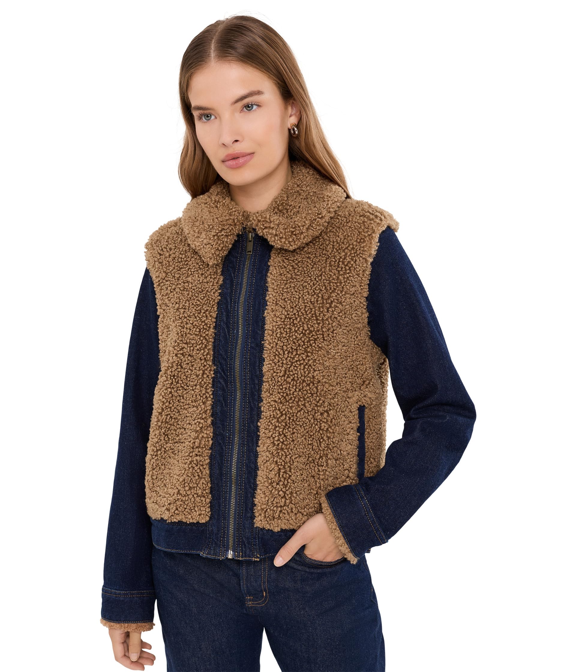 Sherpa Denim Jacket